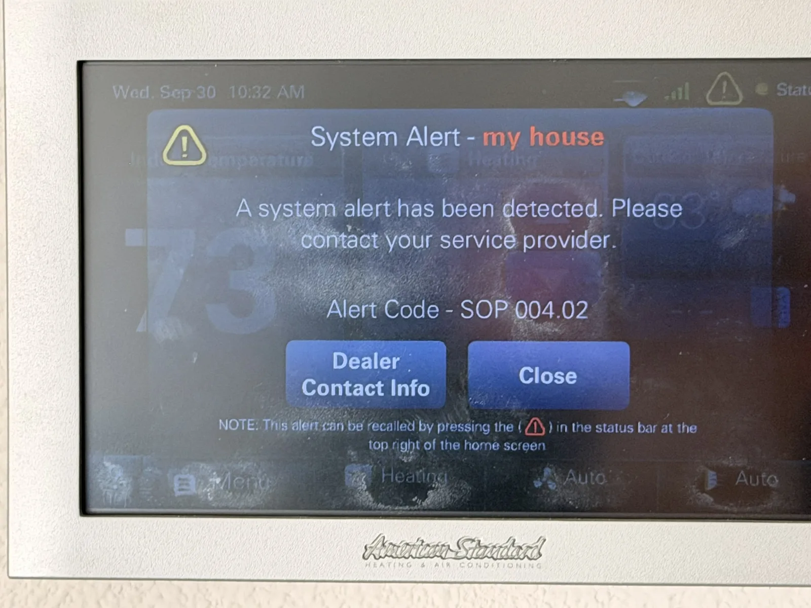 Home HVAC Failure